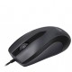 astrum MU100 Wired Optical Mouse (USB 2.0, Black)